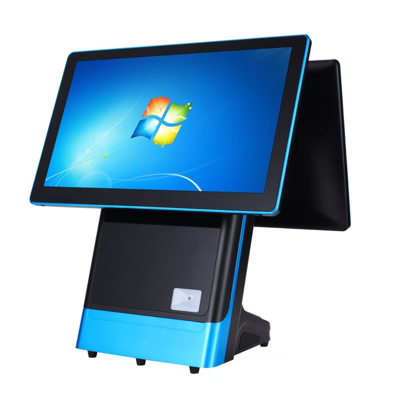 E9 Produktansicht — Schwarz / Blau — 4