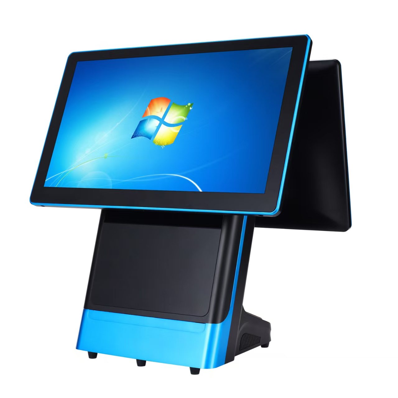 E9 Produktansicht — Schwarz / Blau — 6