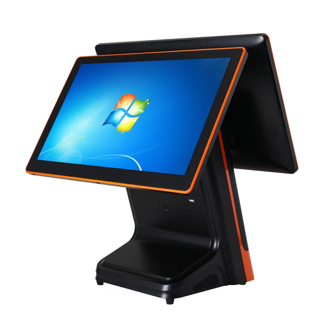 E9 Produktansicht — Schwarz / Orange — 3