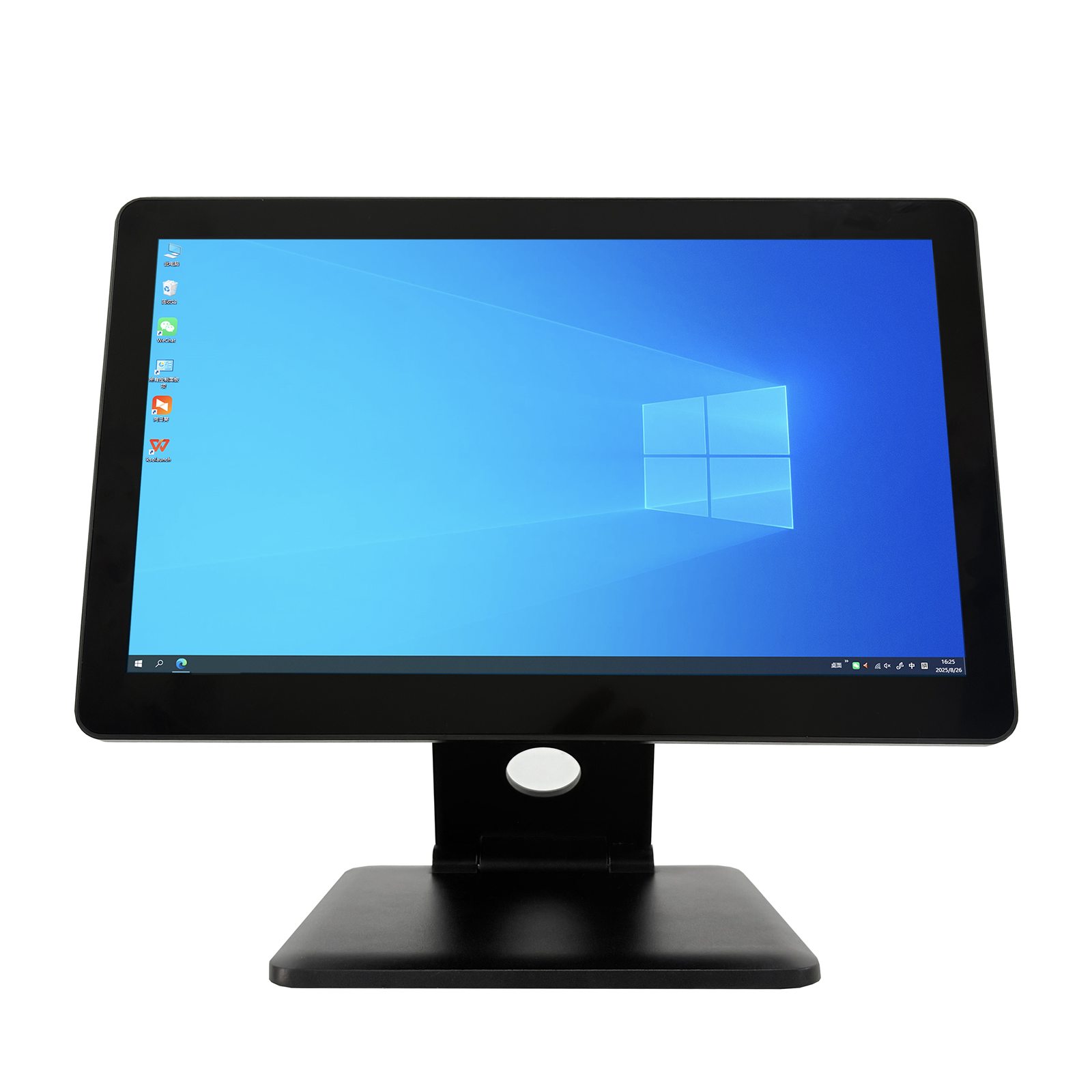 A9 black foldable POS with Windows display