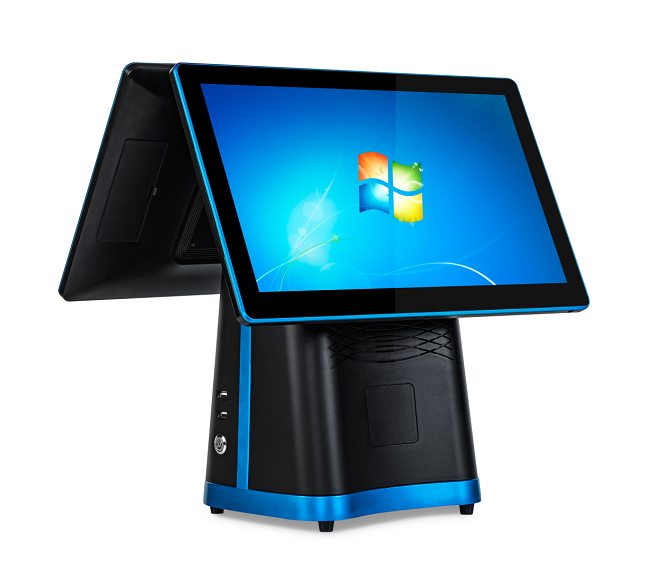 TouchPOS A8 preto / azul – vista 7