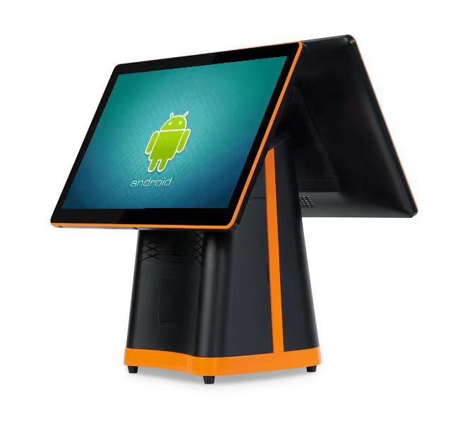 TouchPOS A8 preto / laranja – vista 15