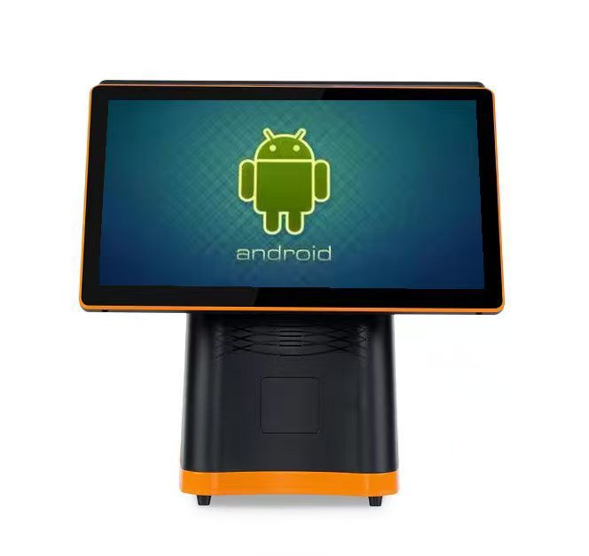 TouchPOS A8 preto / laranja – vista 16