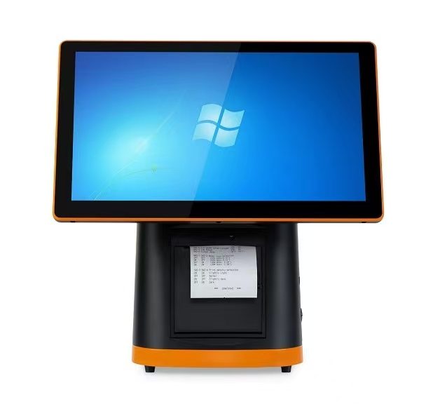 TouchPOS A8 preto / laranja – vista 21
