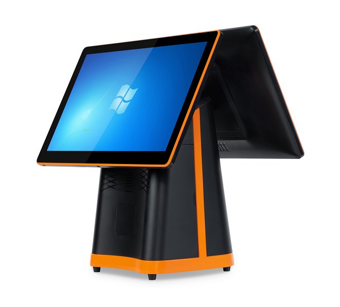 TouchPOS A8 preto / laranja – vista 29