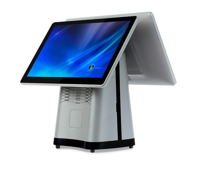 TouchPOS A8 cinzento / preto – vista 2