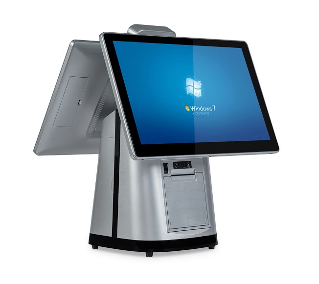 TouchPOS A8 prateado / preto – vista 10