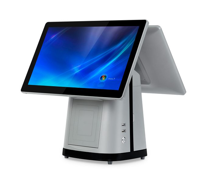 TouchPOS A8 prateado / preto – vista 13
