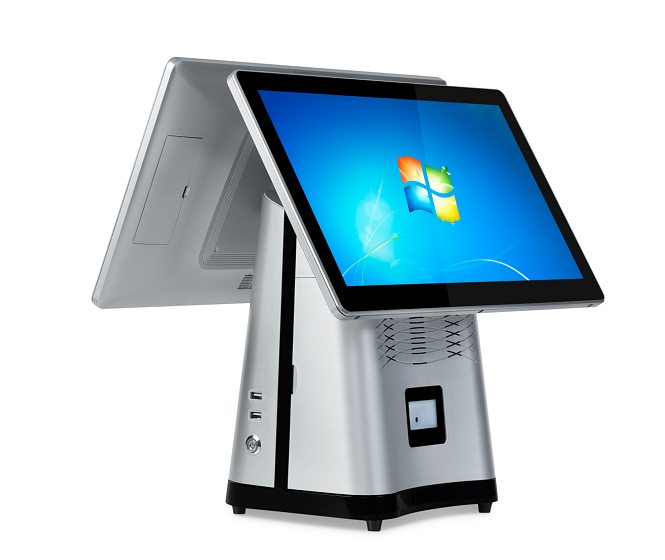 TouchPOS A8 prateado / preto – vista 18