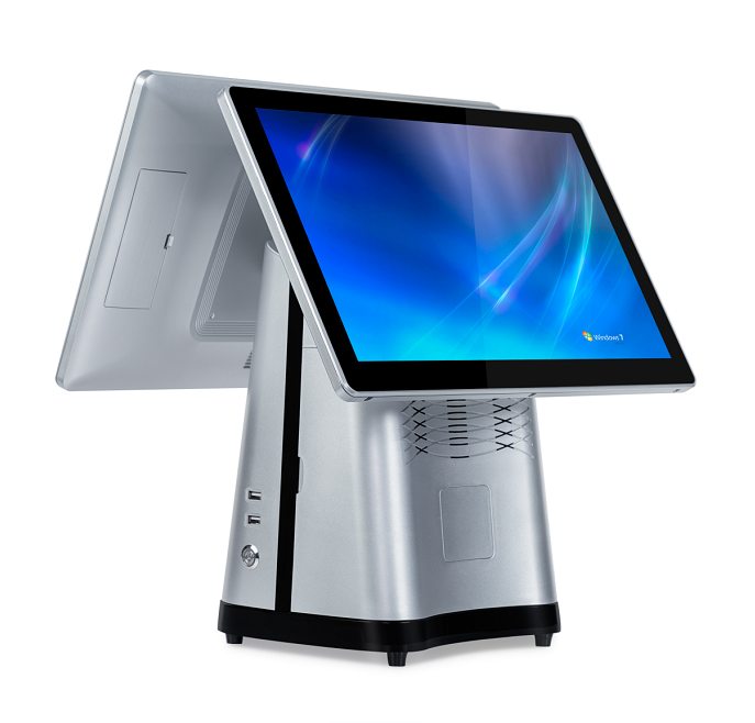 TouchPOS A8 prateado / preto – vista 23