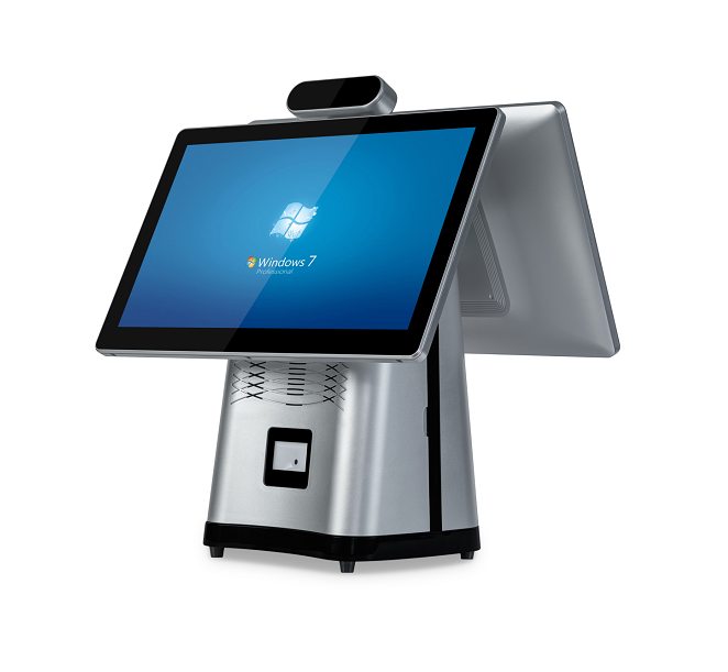 TouchPOS A8 prateado / preto – vista 5