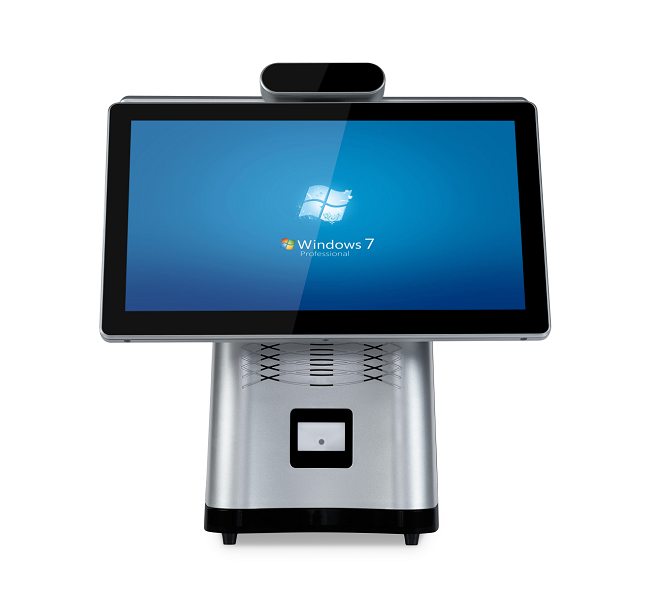 TouchPOS A8 prateado / preto – vista 6