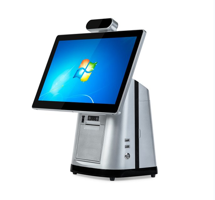 TouchPOS A8 prateado / preto – vista 9