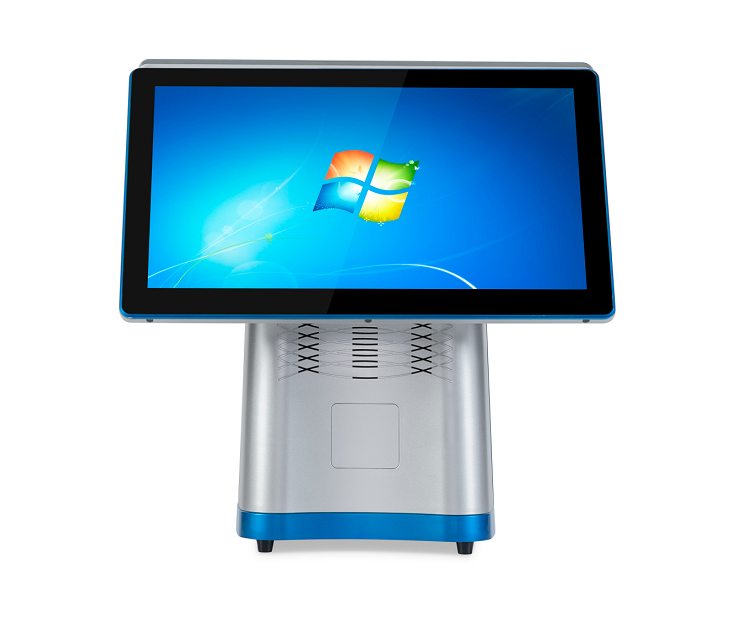 TouchPOS A8 prateado / azul – vista 5
