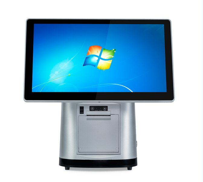 TouchPOS A8 prateado / azul – vista 9