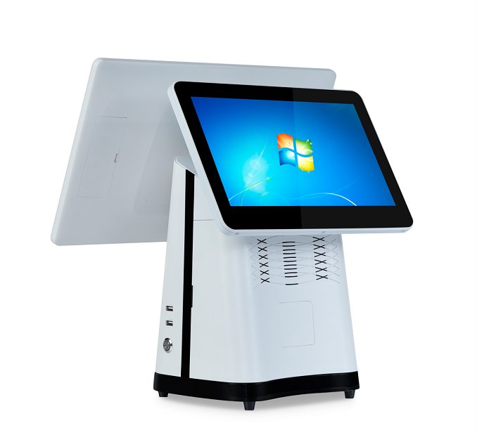 TouchPOS A8 branco / preto – vista 25