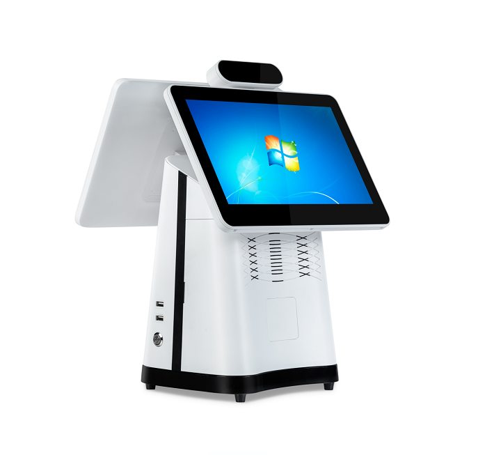 TouchPOS A8 branco / preto – vista 9