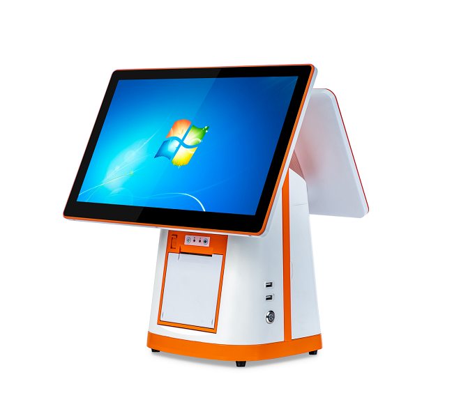 TouchPOS A8 branco / laranja – vista 14