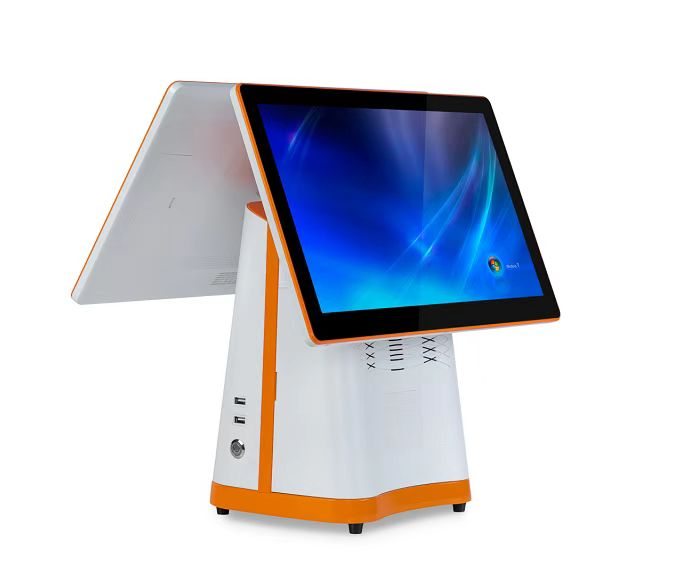 TouchPOS A8 branco / laranja – vista 19