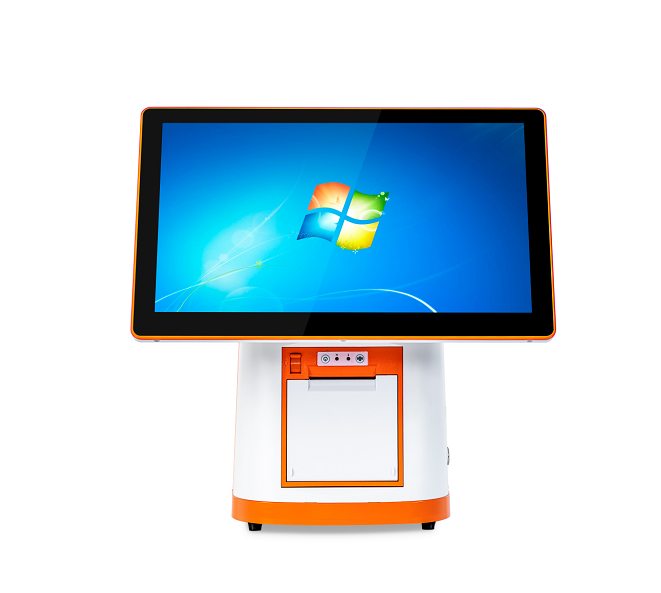 TouchPOS A8 branco / laranja – vista 22