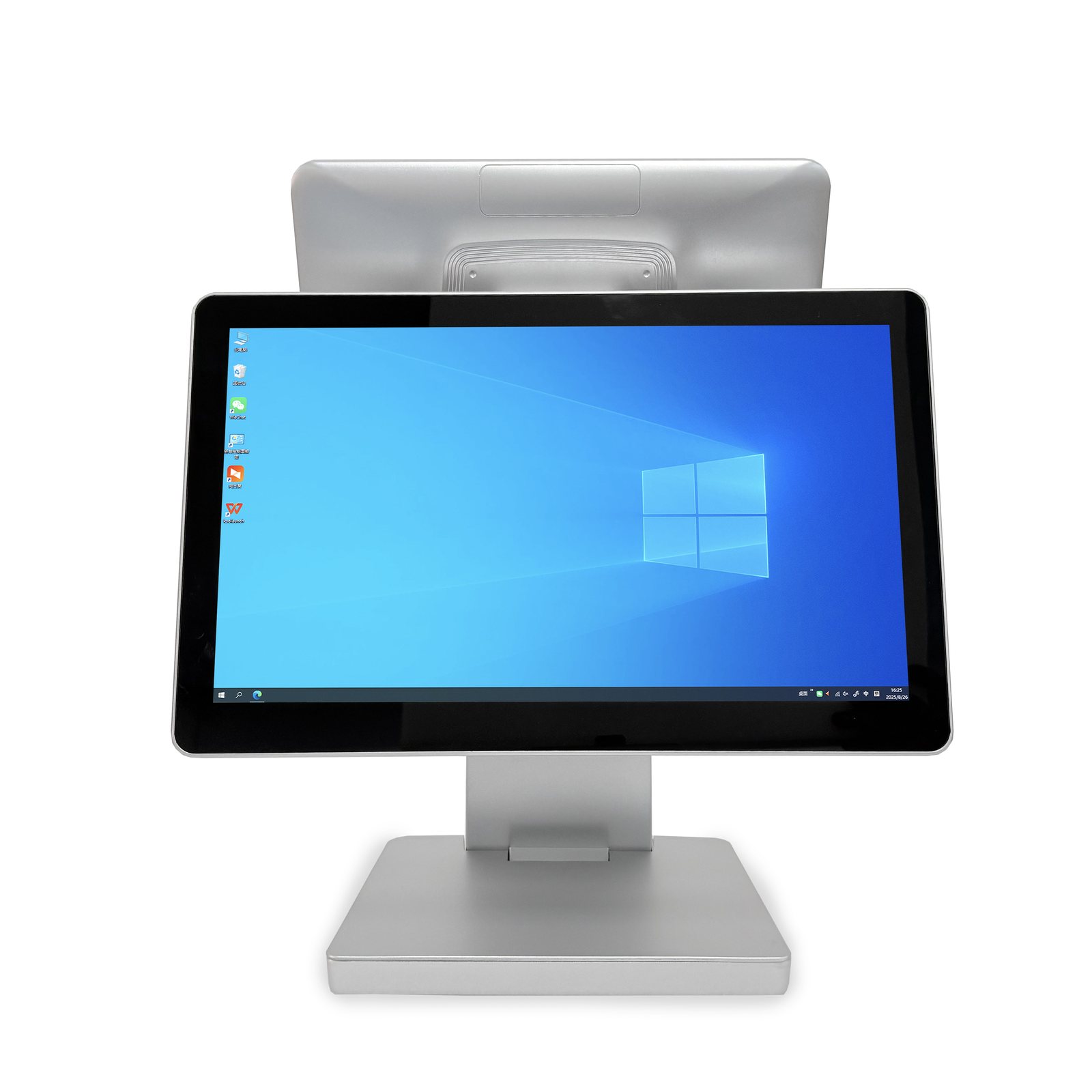 E8 silver 15.6 + 11.6-inch dual-display product view 1
