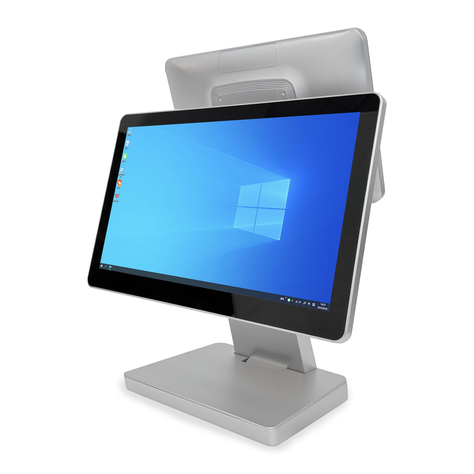 E8 silver 15.6 + 11.6-inch dual-display product view 2