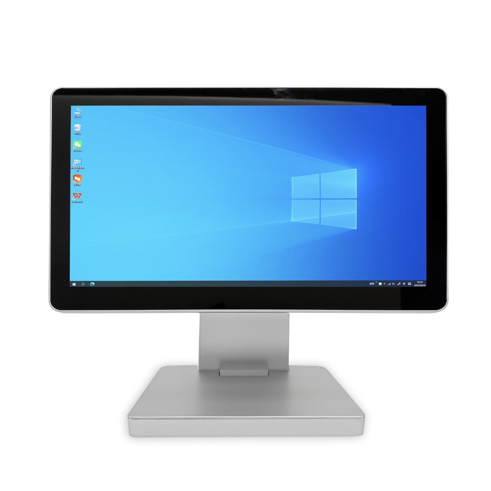 E8 silver 15.6-inch single-display product view 1